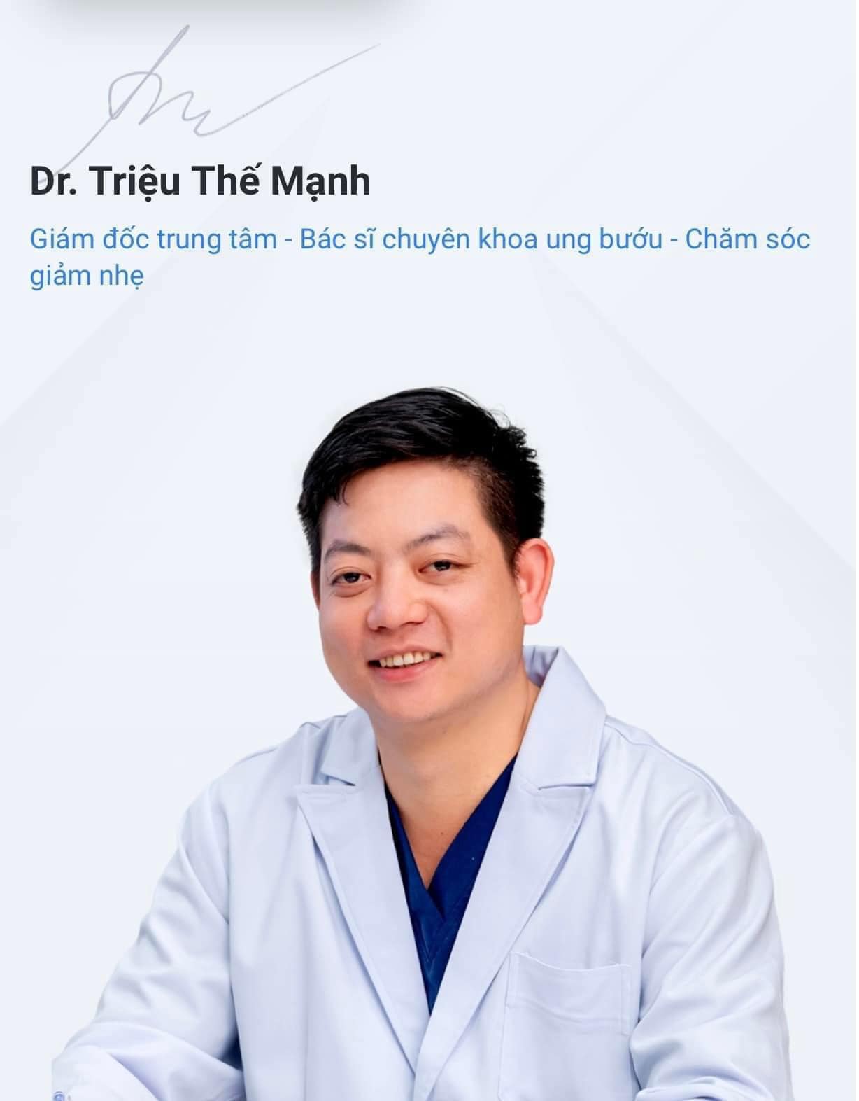 Dr. Triệu Thế Mạnh